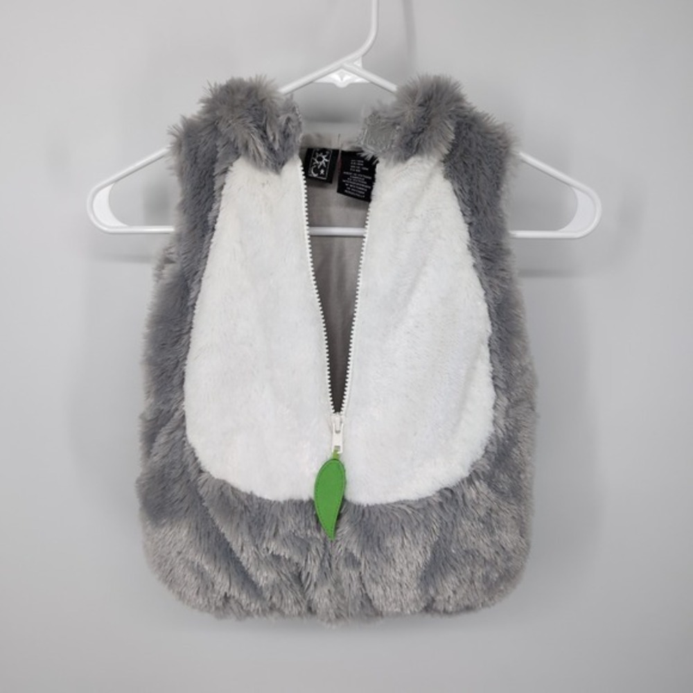 Kids Koala Costume Vest Hoodie Hooded Dress Up Play Halloween Australia 18M - Picture 2 of 5